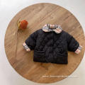 Infant Baby Solid Color Windbreaker Puffer Jacket